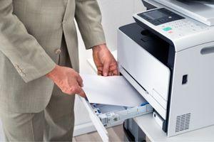 Impressora com scanner automático